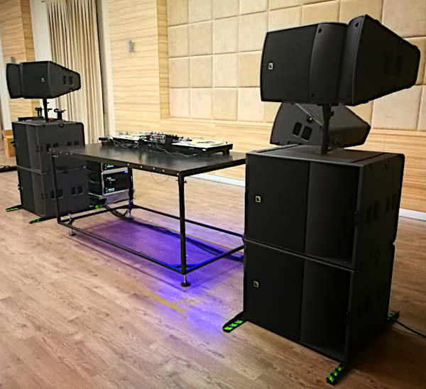 sonorizare compact dance stack L-Acoustics